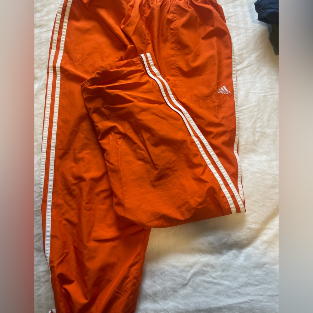 Authentic vintage adidas swish track pants